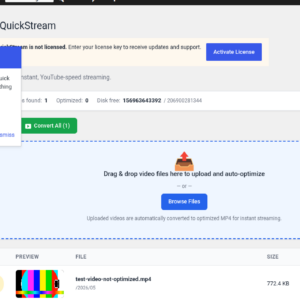 Video QuickStream